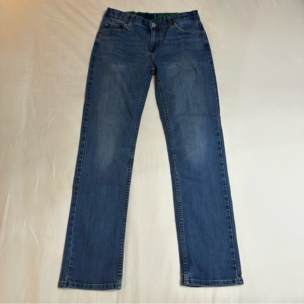 Levis 511 Boys 18 Reg Adjustable Waist Denim Jeans 29x31 Casual Minimalist